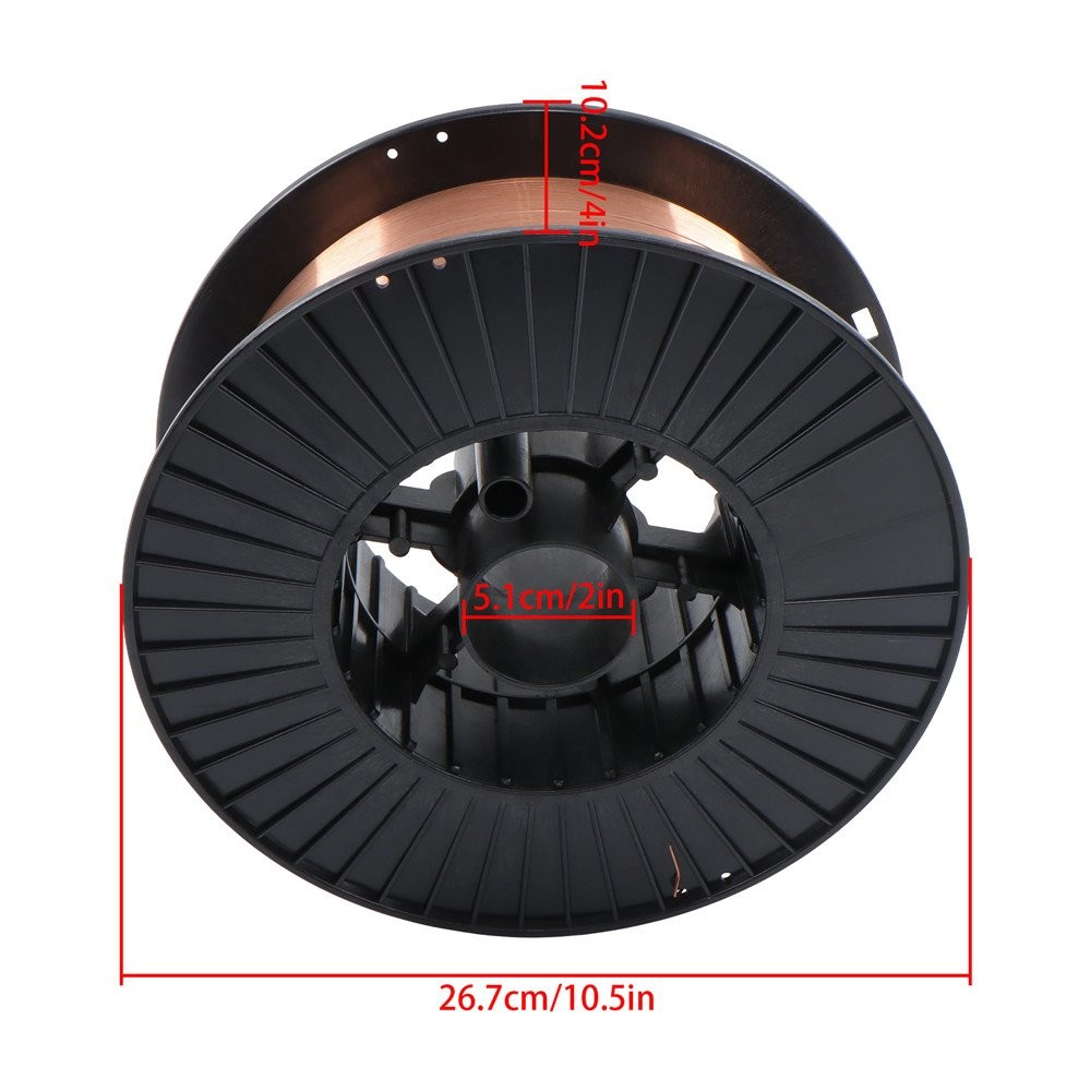 LABLT ER70S-6 .045″ (1.2mm) Premium Mild Steel MIG Welding Wire – 33 Lbs,1 Roll