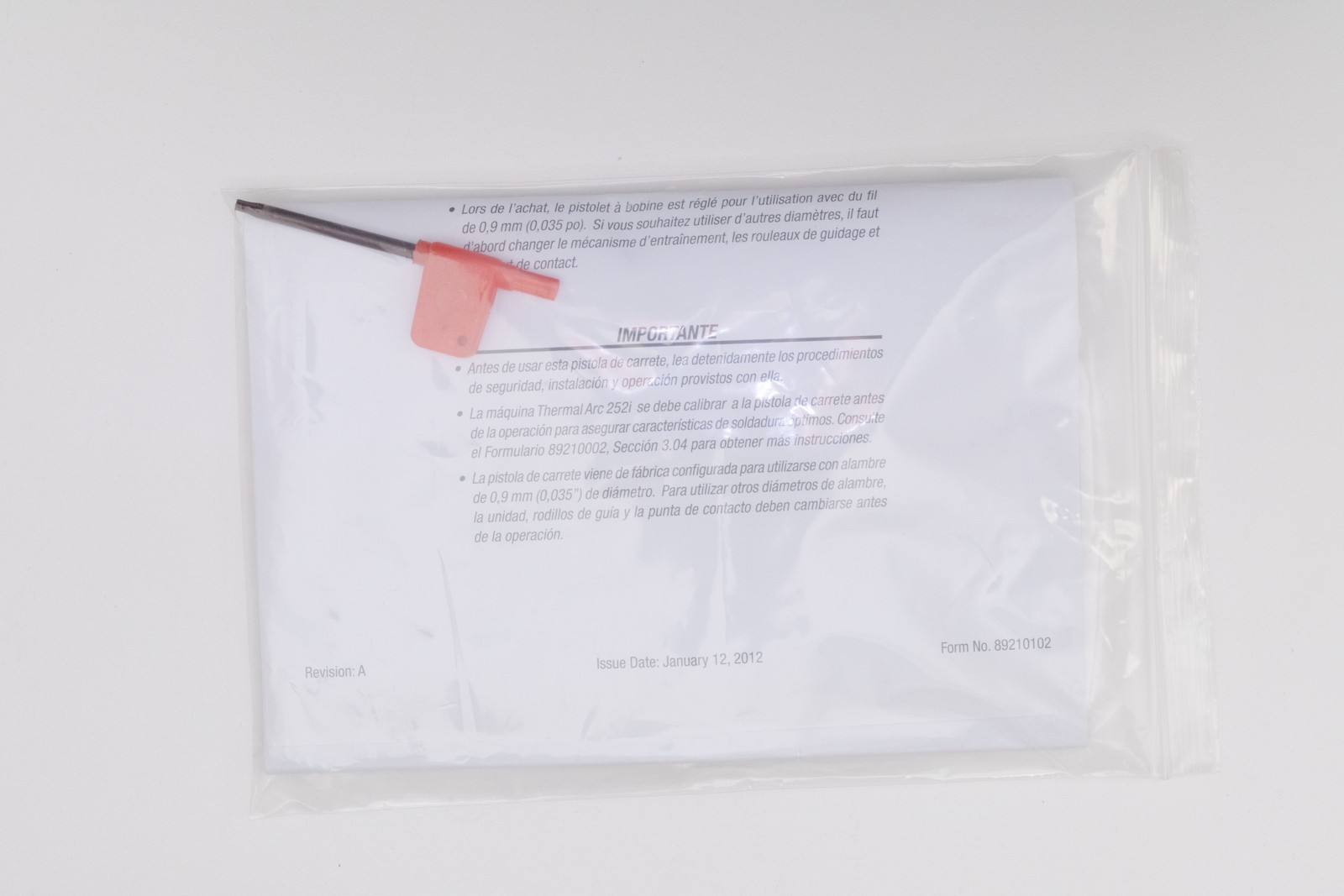 Tweco SG200REB-12-3545 200A Spool Gun 12′ Cable Kit Case 1027-1398 MIG Weld