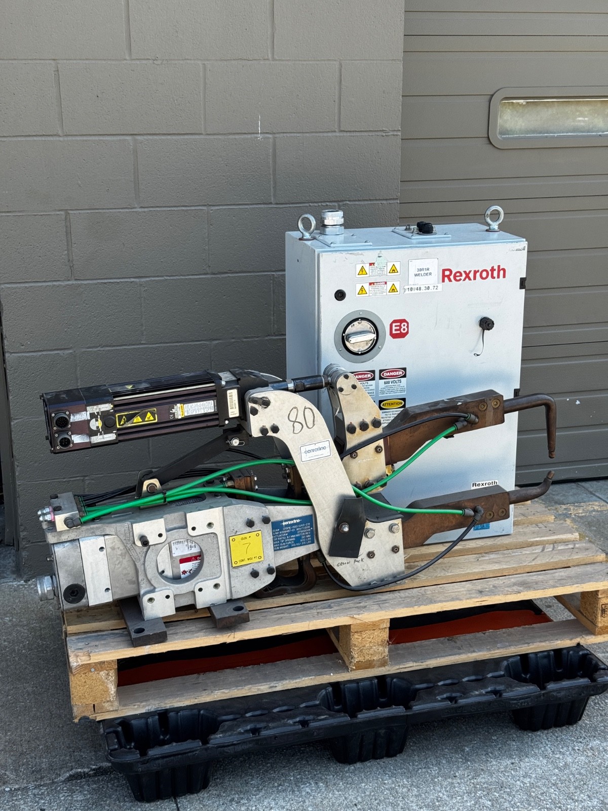 CENTERLINE CFSPIE-020-040-219 Pinch-Type Weld Gun with Rexroth Control Cabinet