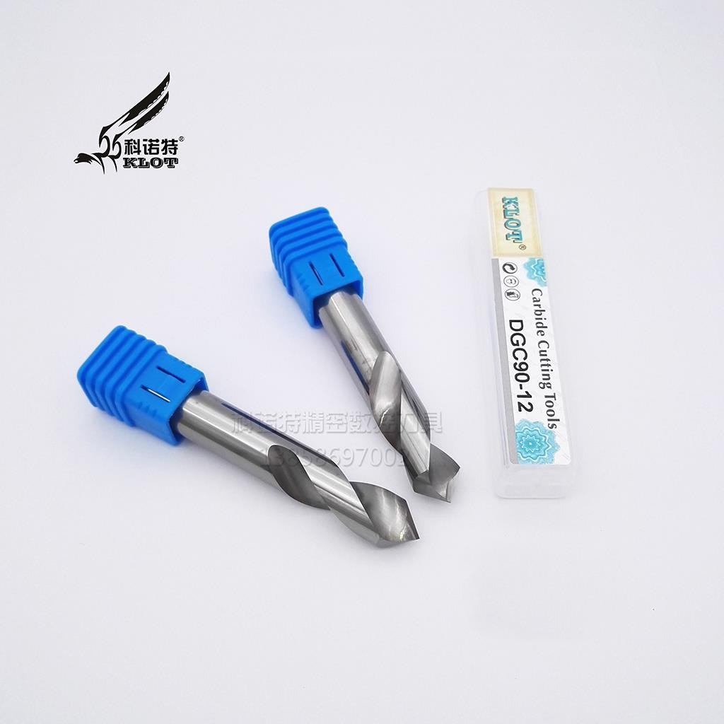KLOT Solid Carbide 90° Degree Spot/Spotting Point For Aluminum Drill 6mm-20mm