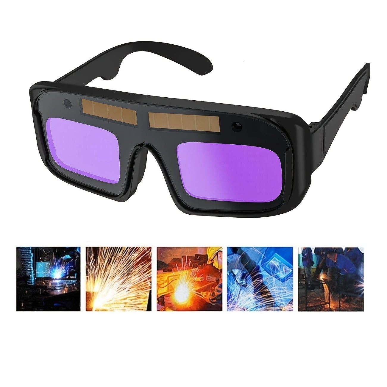 Safety Welding Glasses, PC Lens Eye Protection for Welding, Cutting & Grinding