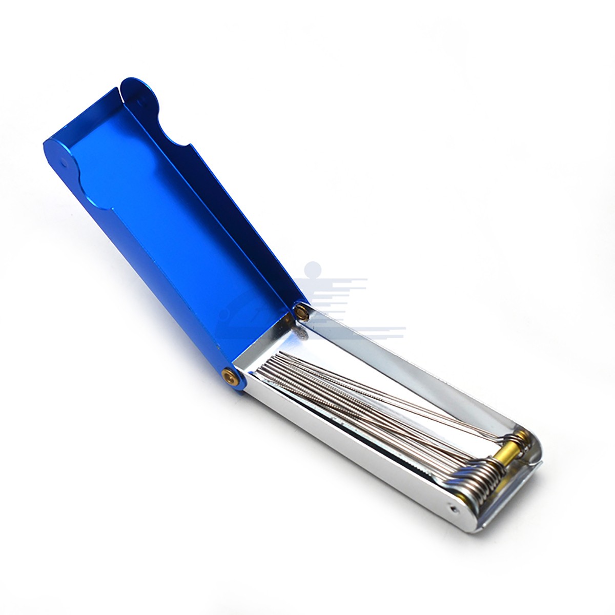13 in 1 Welding Torch Nozzle Tip Cleaner Blue Metal Shell For Welder Soldering