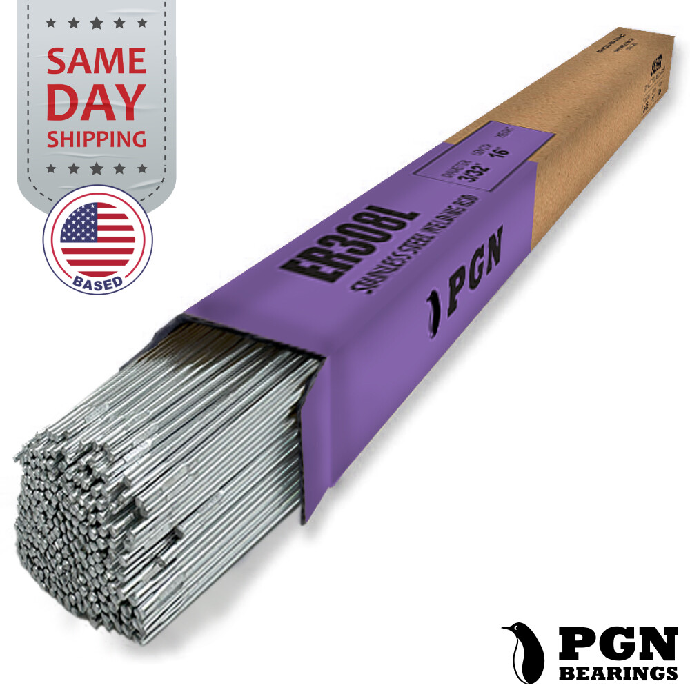 ER308L 1-lb 3/32″ x 16″ Stainless Steel Welding Rod – TIG Filler Rod, TIG Rod