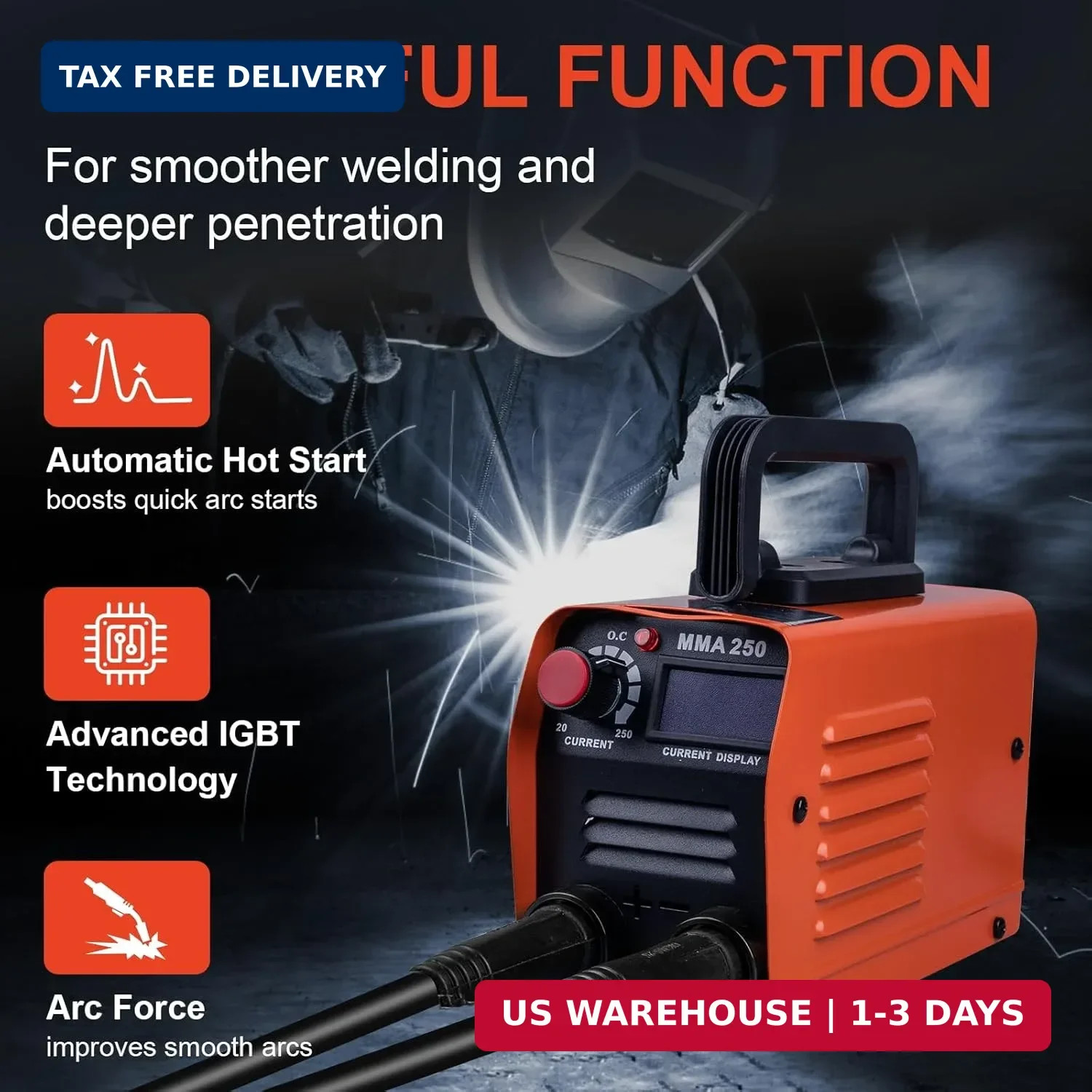 Siasky Mini Welding Machine, Upgraded Welder Machine 110V, Portable Stick Welder