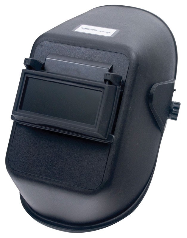 Forney 55666 Glass Black Ratchet Headgear Welding Helmet 2 L x 4-1/4 W in.
