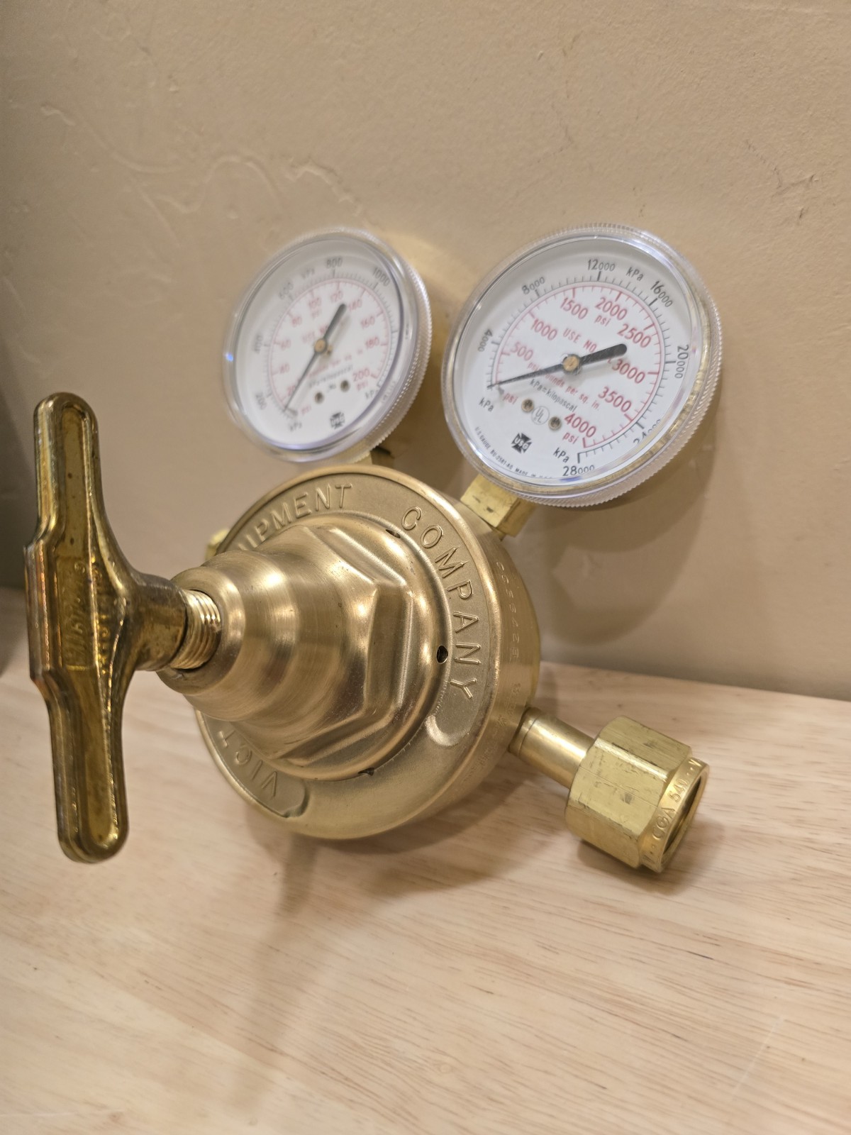 Victor Technologies SR-450D-540 Heavy Duty Single Stage Gas Welding Regulator