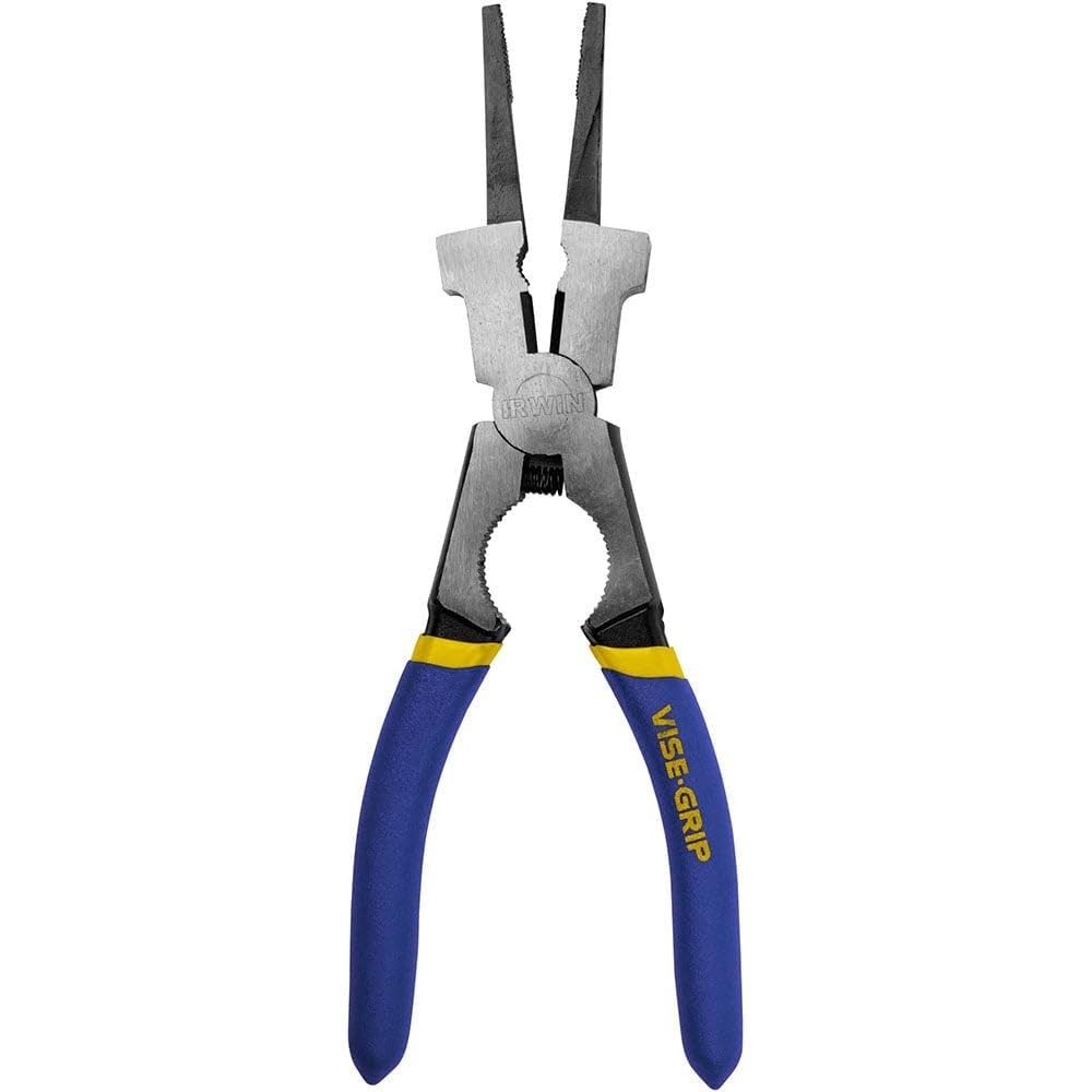 IRWIN VISE-GRIP MIG Pliers, 8-Inch (1873303) 1 Count (Pack of 1), Gray/Blue