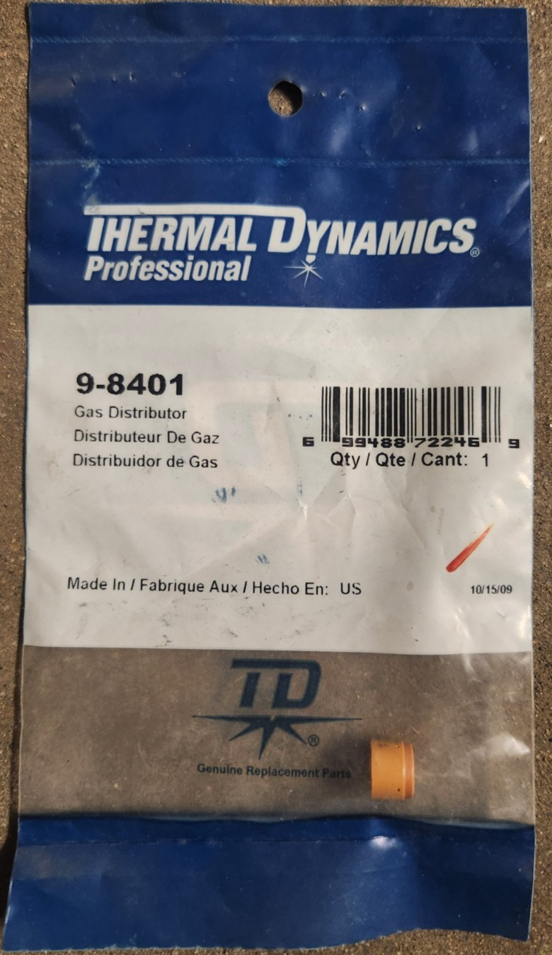 Thermal Dynamics® 9-8401 Gas Distributor, 40 Amp, Qty.1