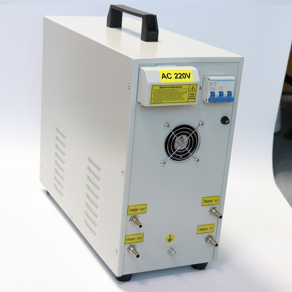 15KW Single Phase High Frequency Induction Heater Furnace Melting 30-100KHz 220V