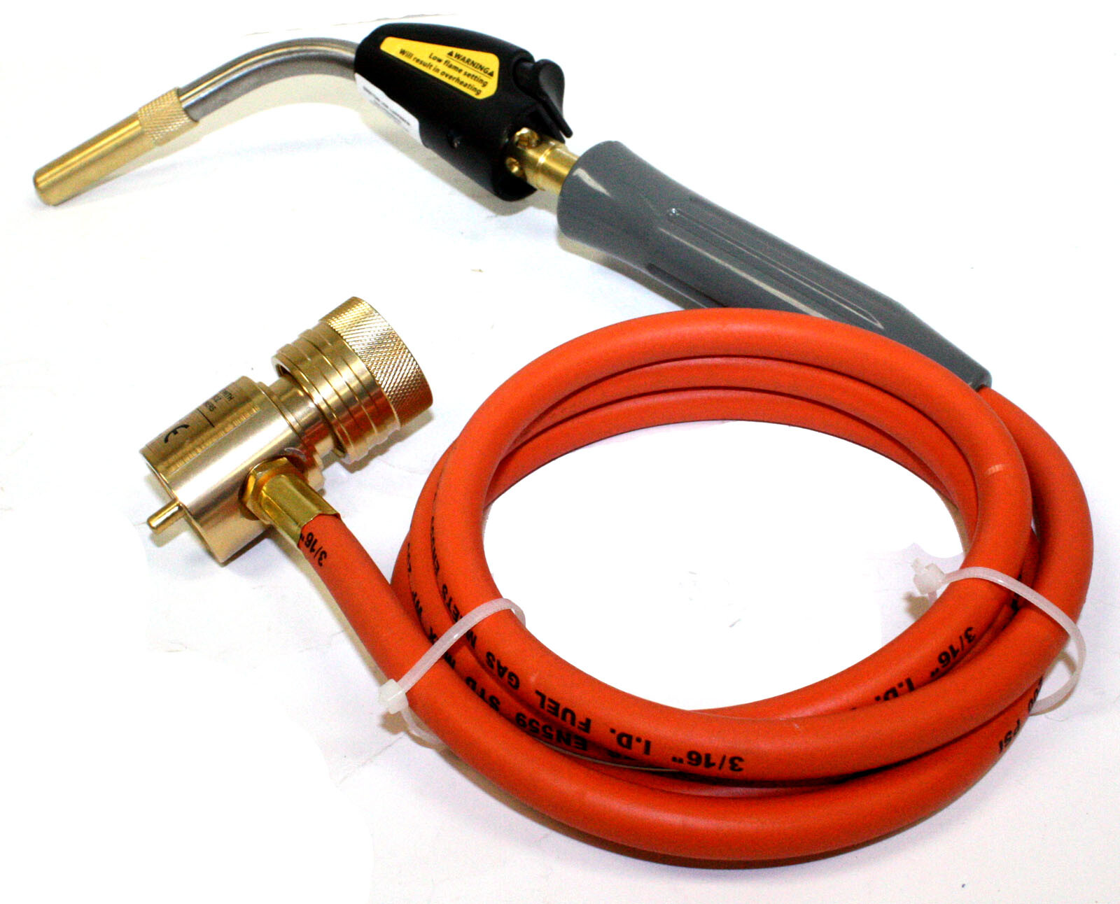 Mapp Propane Welding Gas Anaerobic Frame Welding Torch W/ 5′ Hose