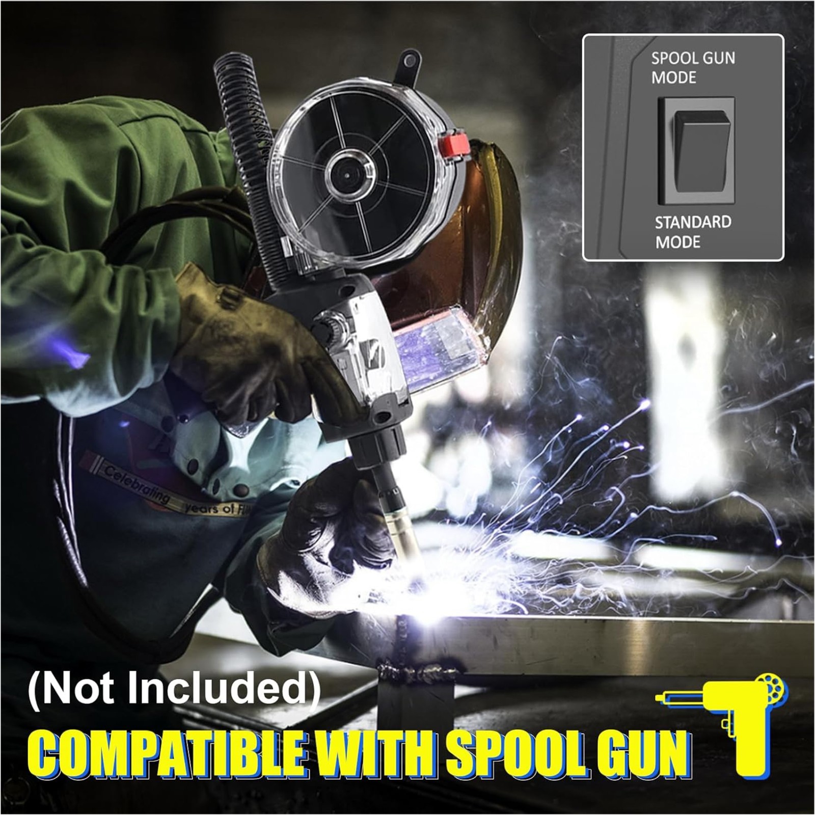 New 8-In-1 Multifunction Welding Machine 200A 120V/240V Dual Voltage MIG Welder
