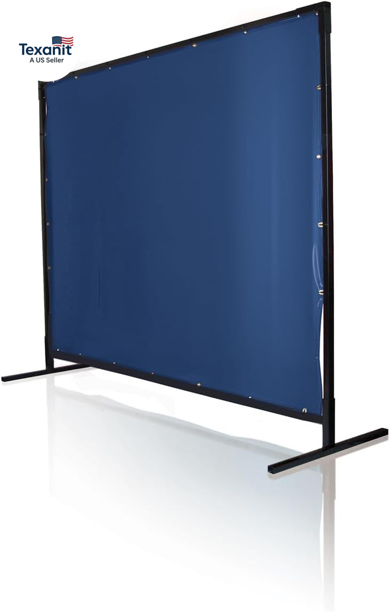 6′ X 6′ Blue Hd Welding Screen & Frame