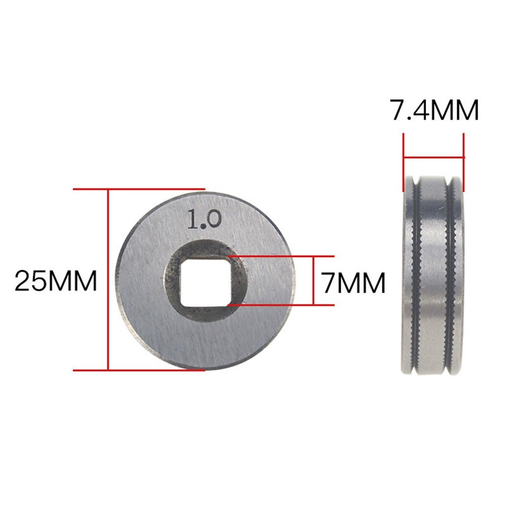 2 pc s Wire Feed Roller Parts 0.6-0.8/0.8-1.0 Kunrle-Groove Mig Welder