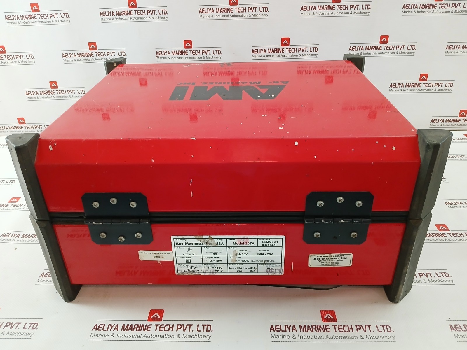 ARC MACHINES 207A Orbital Welder Power Supply 110V-220V AC 50/60 Hz 1 Phase