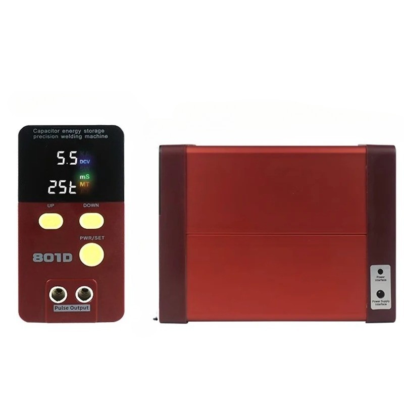 18650 Capacitor-Powered Battery Spot Welder Compact Handheld DIY Welder Home Use