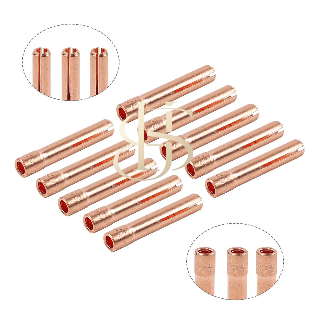 PK/10 13N23 Welding Torch Collet 3/32” 2.4mm for Tig Torch WP-9 WP-20 WP-25