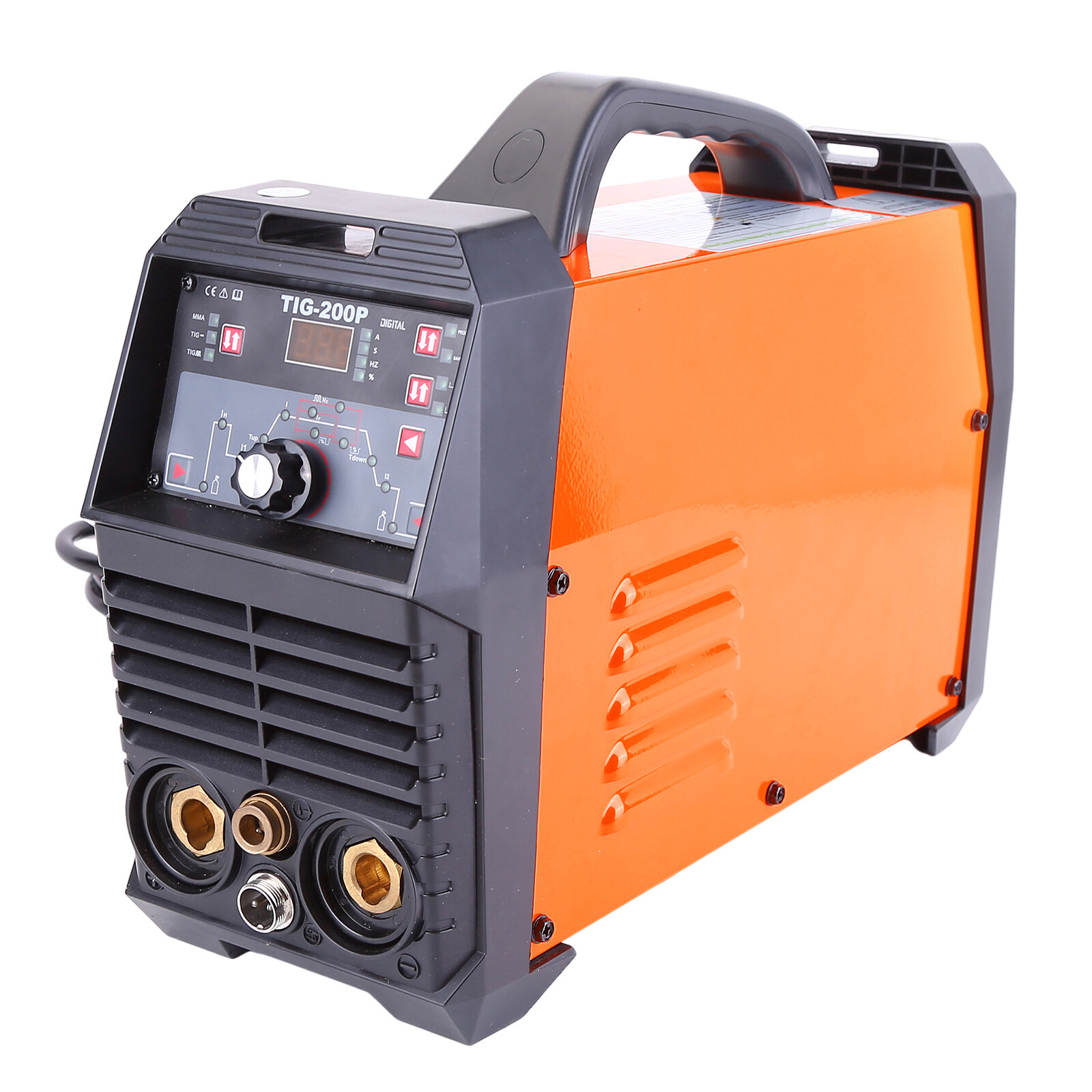 200A HF Pulse TIG Welder 220V 2T/4T IGBT ARC TIG Aluminum Welder Machine