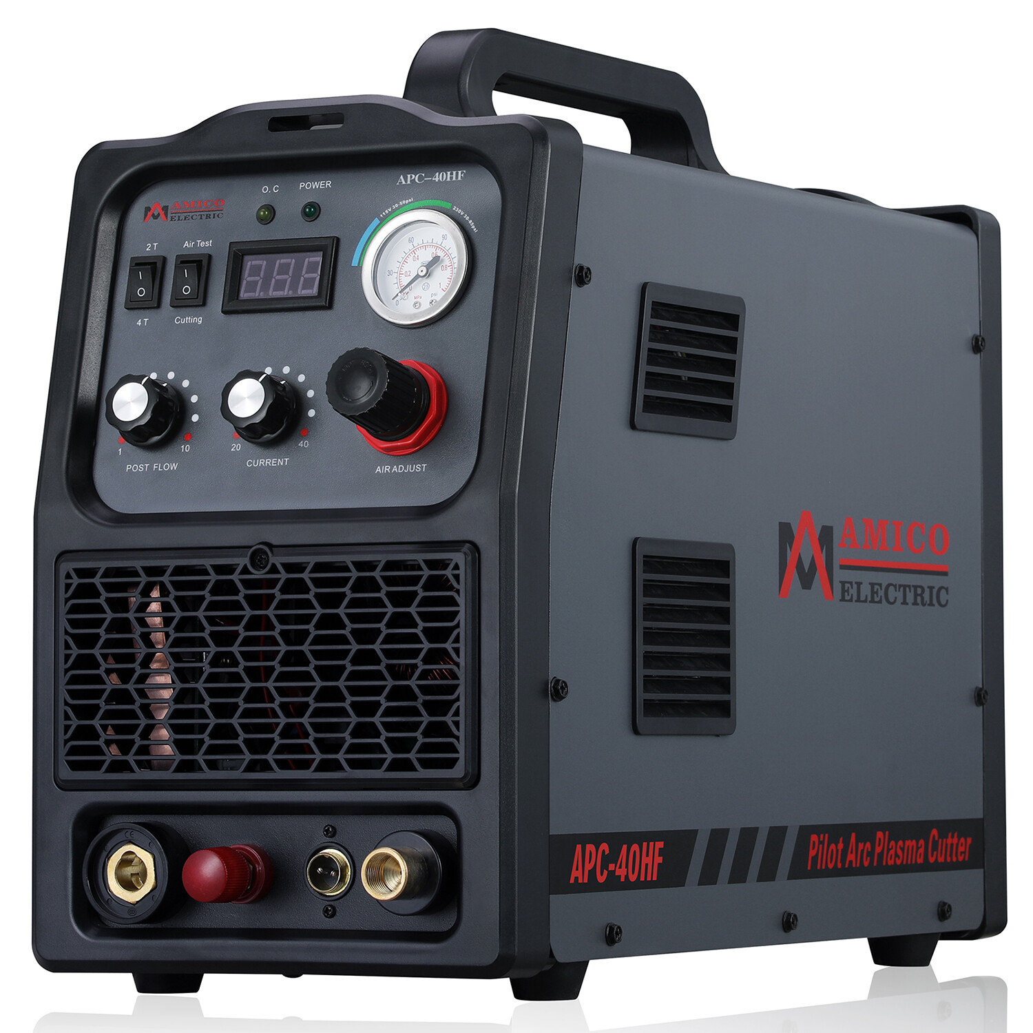 Amico APC-70HF, 70A Pilot Arc Plasma Cutter, 80% Duty Cycle 1.2 in. Clean Cut.