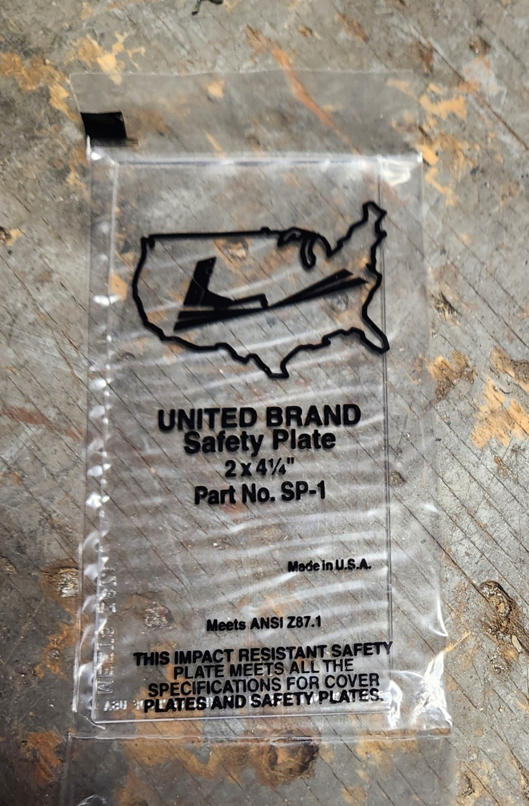 (Lot of 120) United Brand SP-1 and Anchor PC-24 Welding Safety Plates