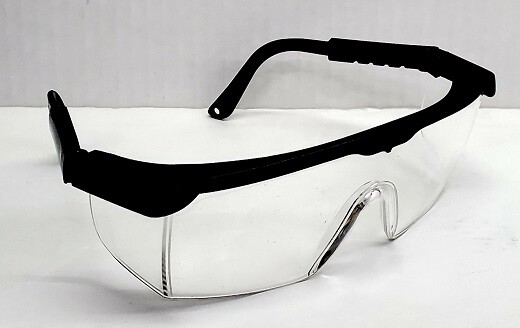 Safety Goggles Glasses Plastic Protection Work Home Carpentry Truestyle # 54056