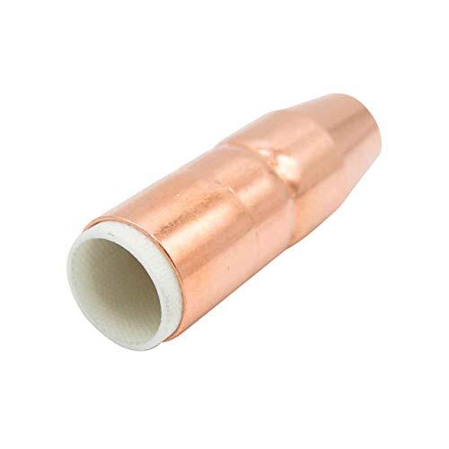 Miller Electric Nozzle,12.7mm Bore,Copper, 1/2″ Bore – 1/8″ Recess