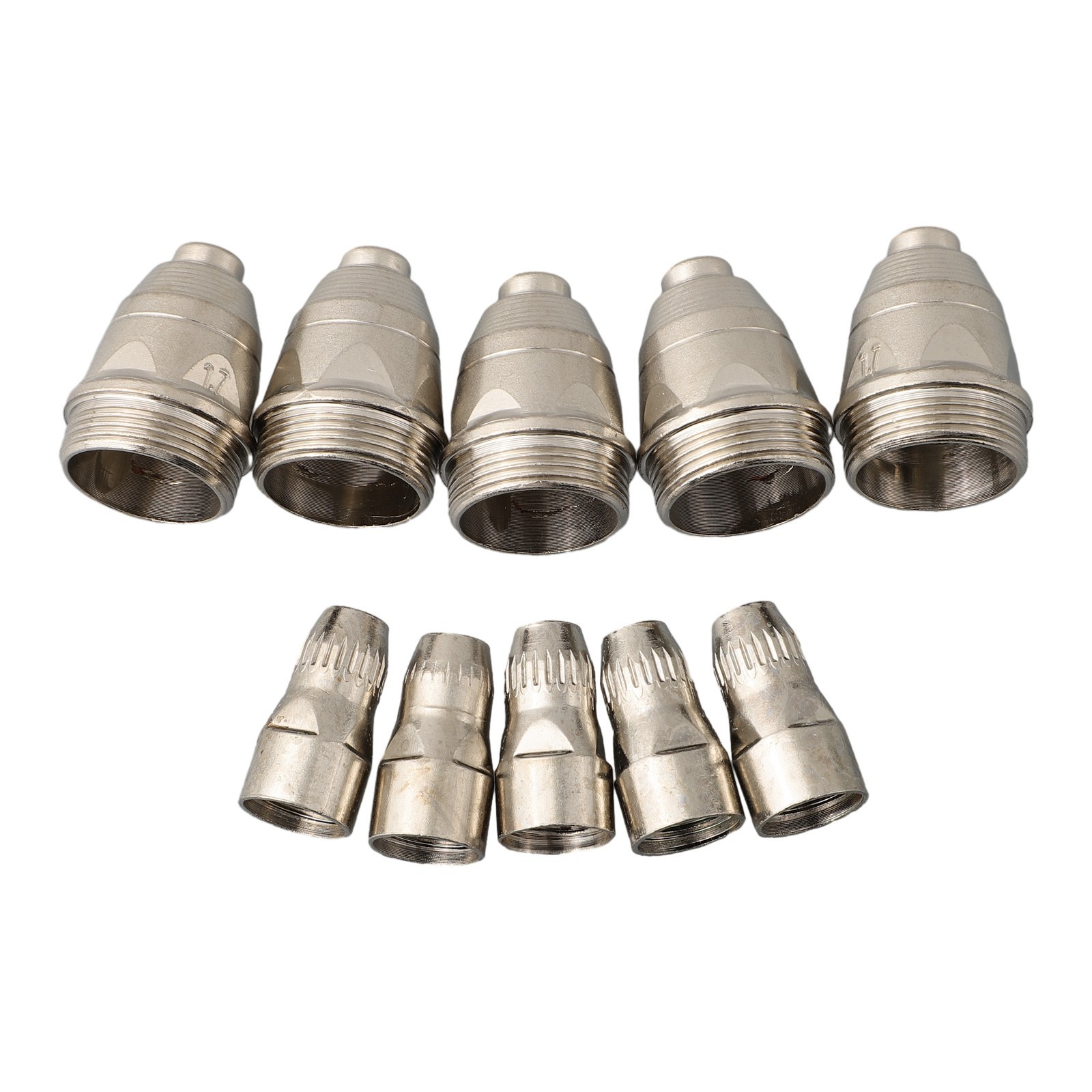 10pcs P-80 Plasma Cutter Consumable Torch Kit 1.1mm-1.7mm Nozzle Tip Electrode
