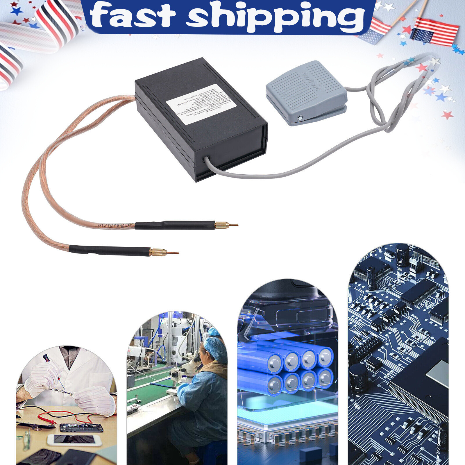 8000W Double Pulse Spot Welding Machine Welding Machine with Pedal Switch