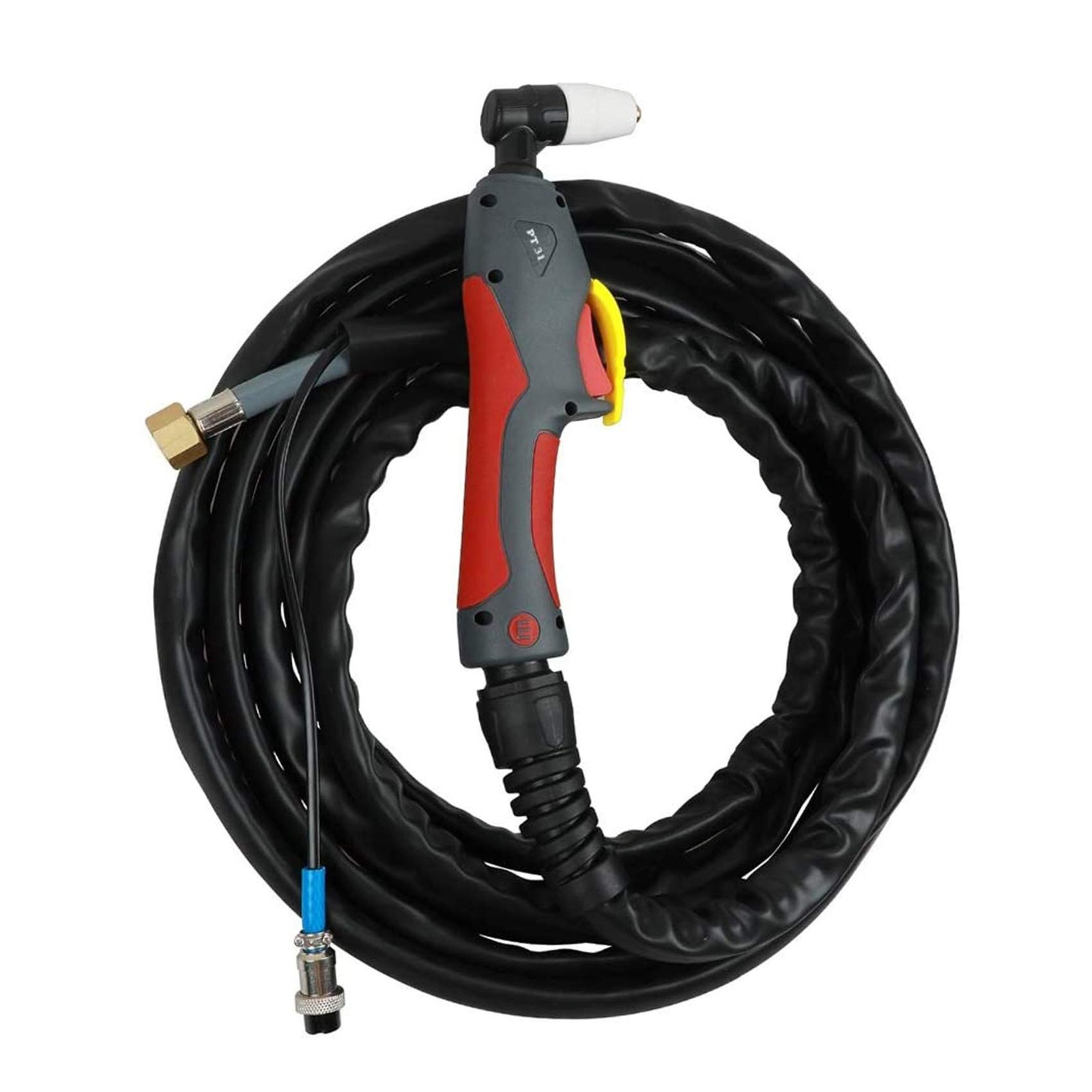 Reboot Plasma Cutter Torch 40A PT31 16FT High Duty Cycle Medium, Black+red