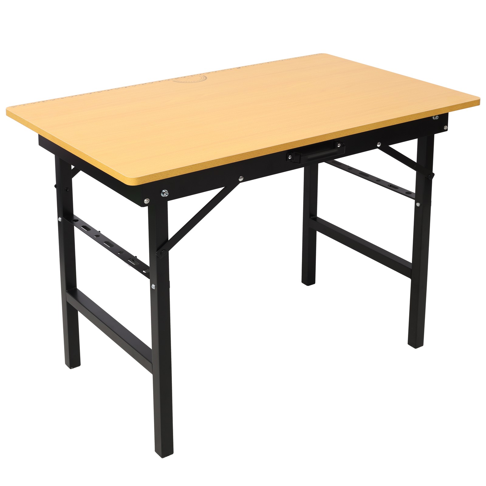 Portable Folding Work Table with Measuring Tape & Angle Finder