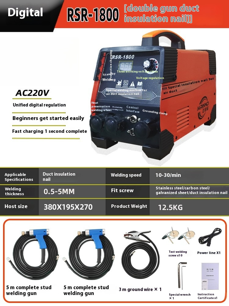 Capacitive Energy Storage Stud Welding Machine Bolt Signage Welding Machine