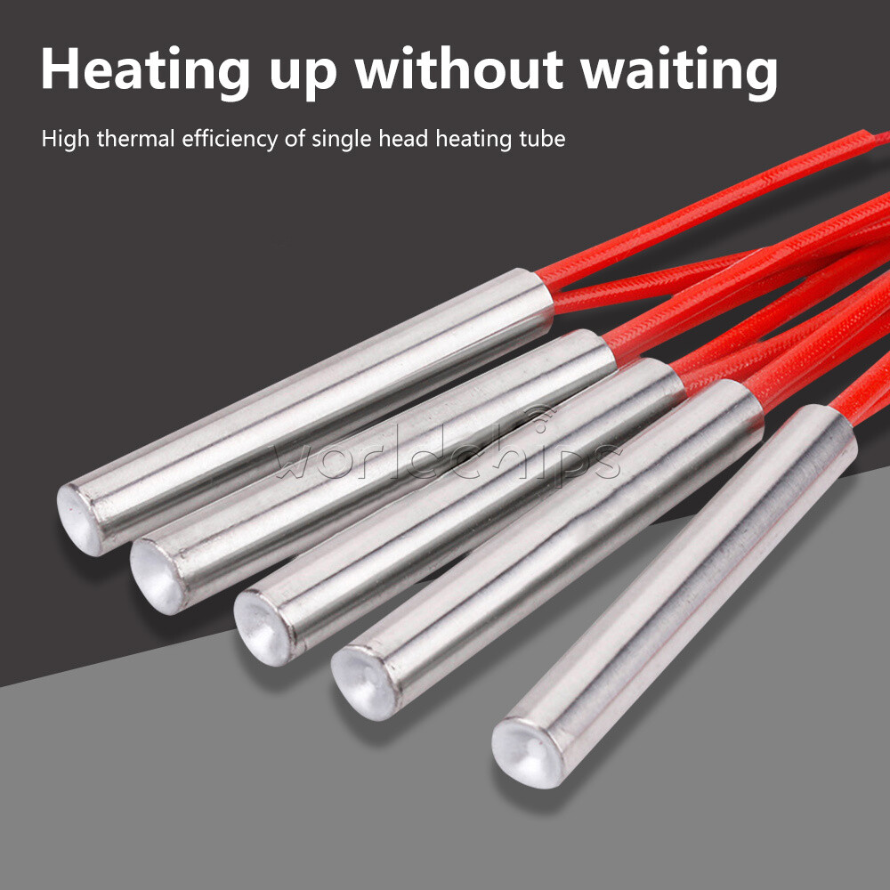 Cartridge Mold Heating element heater Tube Single Head 6-10mm AC 220V 100-200W