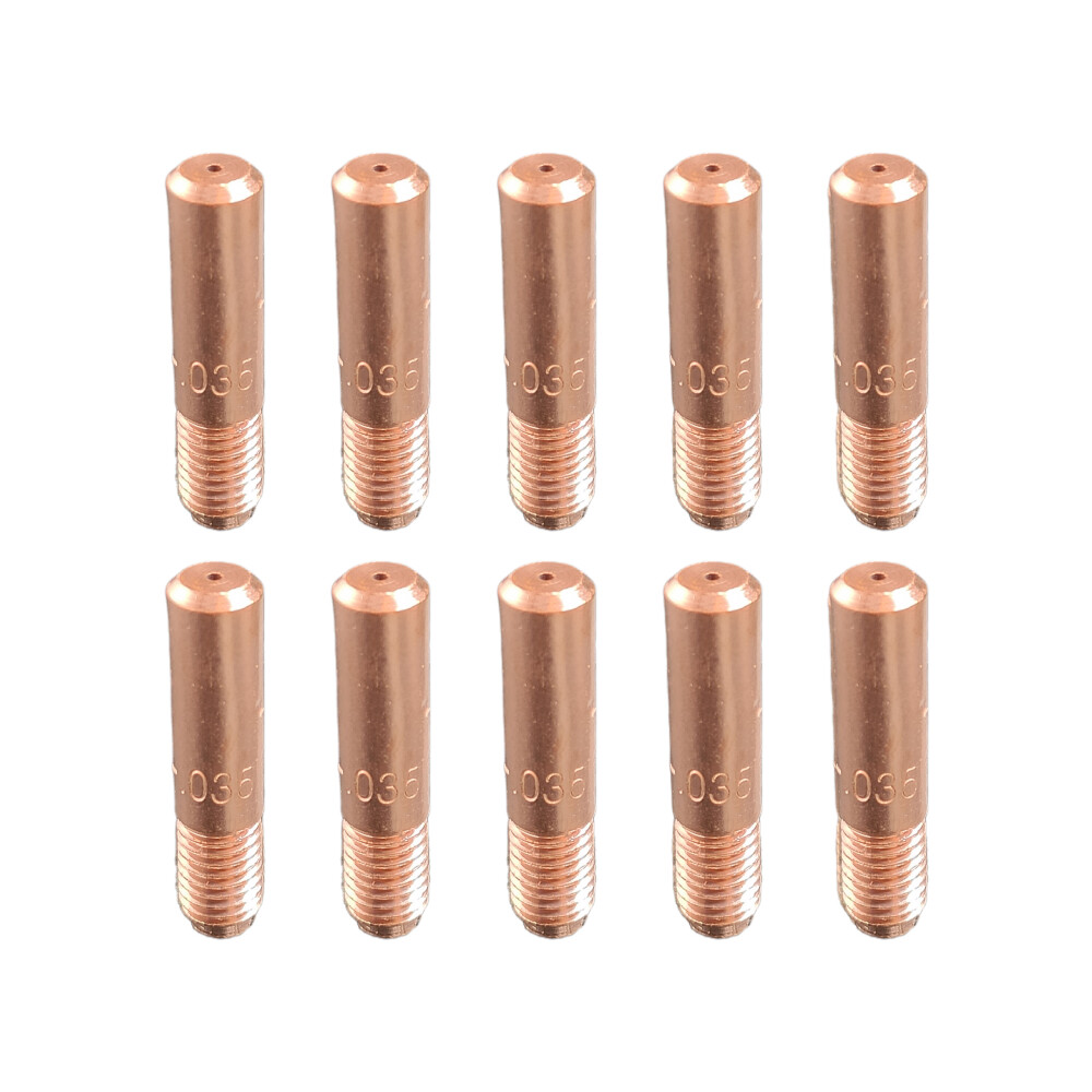 10-pk 770180 .035″ MIG Welding Contact Tips for Miller Hobart 770-180