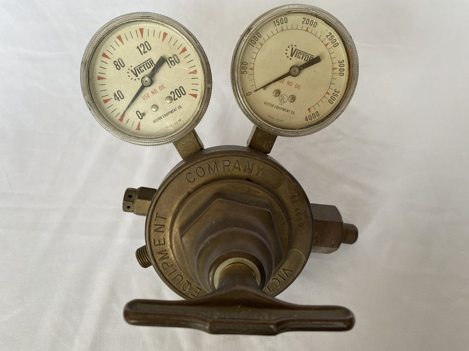 Victor Equipment Company SR400D Regulator 1163024 Includes Gauges Made in U.S.A.