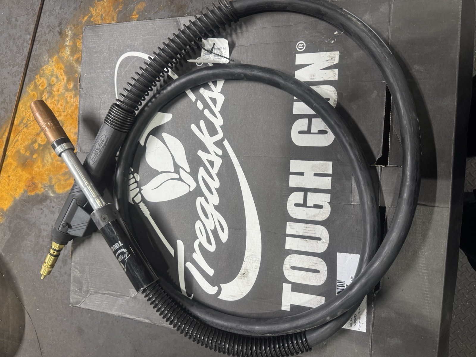 Tregaskiss M5108-62-180 500A .052-S TOUGH GUN MIG Gun 8 Ft Cable