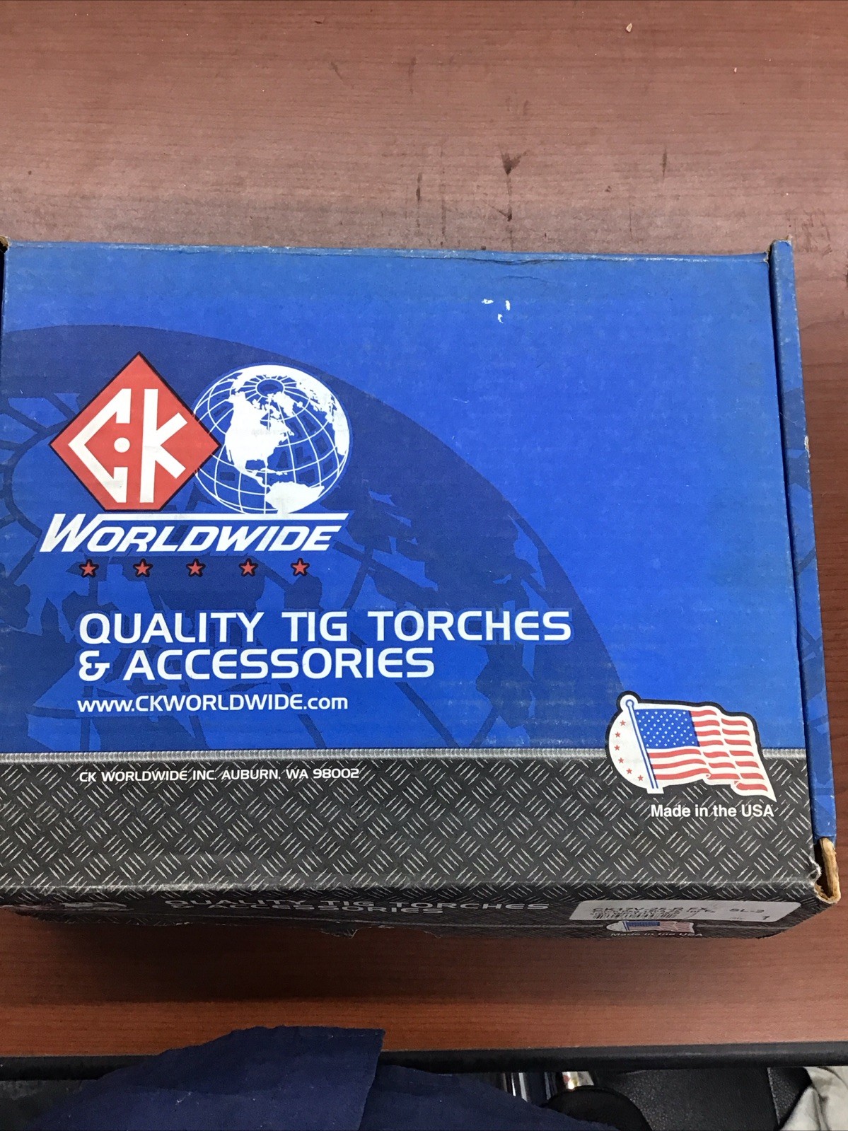 CK17 Air Cooled TIG Torch Kit Flex Valve 150A (xref: WP-17FV-25-R) CK17V-25-R FX