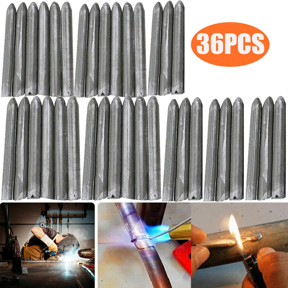 36PCS Low Temperature Powder Cored Welding Equipment Aluminum Rods Easy Melt USA
