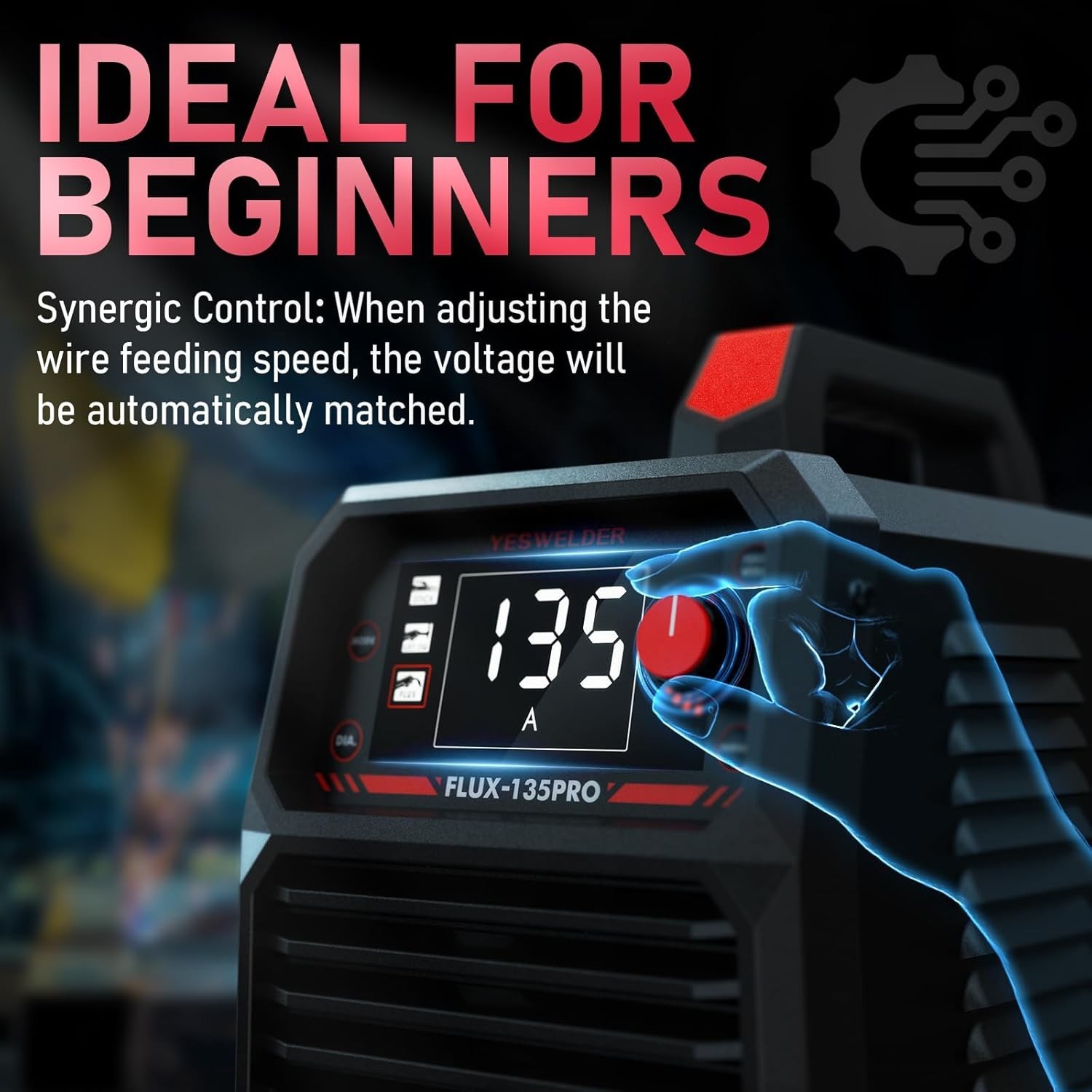User-Friendly Welding Machine with Safety Features