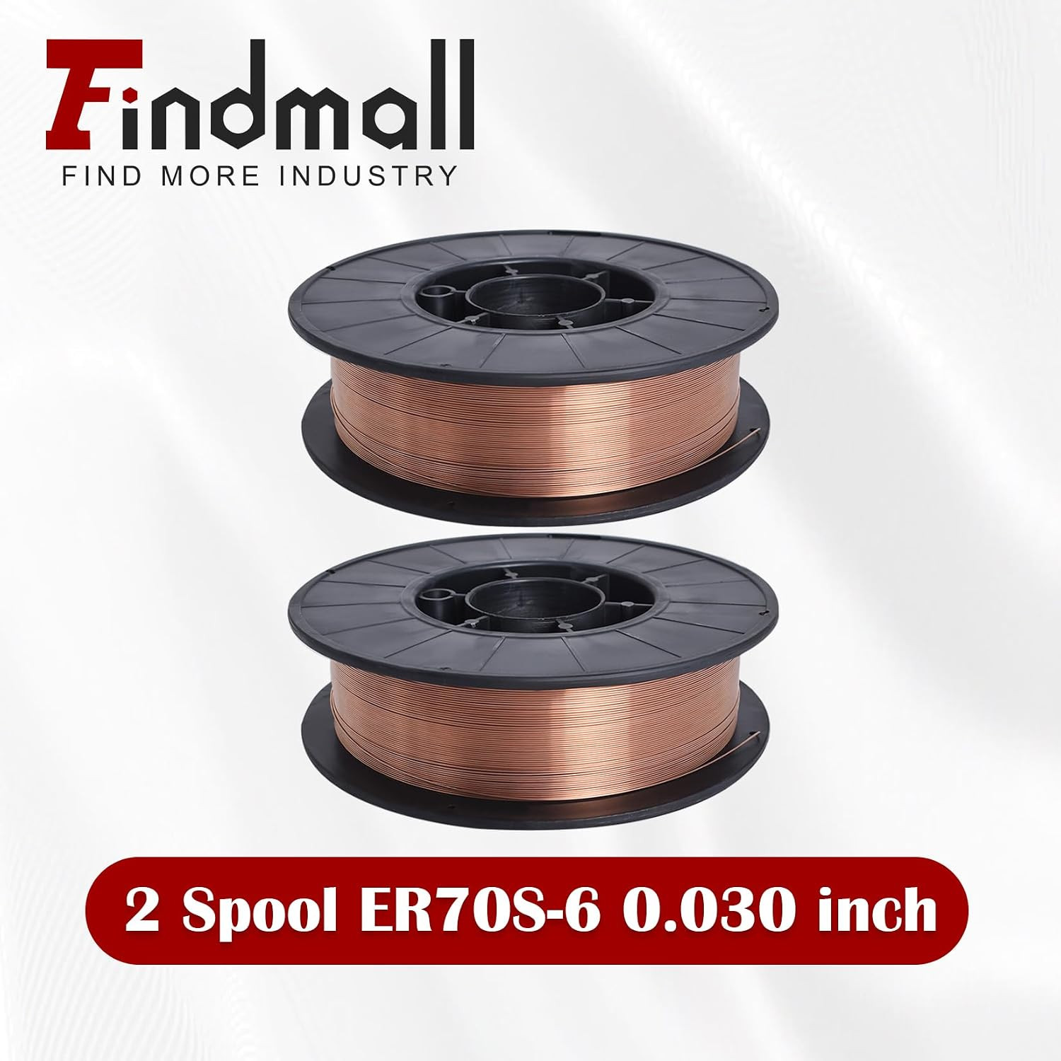 1/2 Spool ER70S-6 Mild Steel MIG Welding Wire Spool 0.030 Inch (0.8 MM)