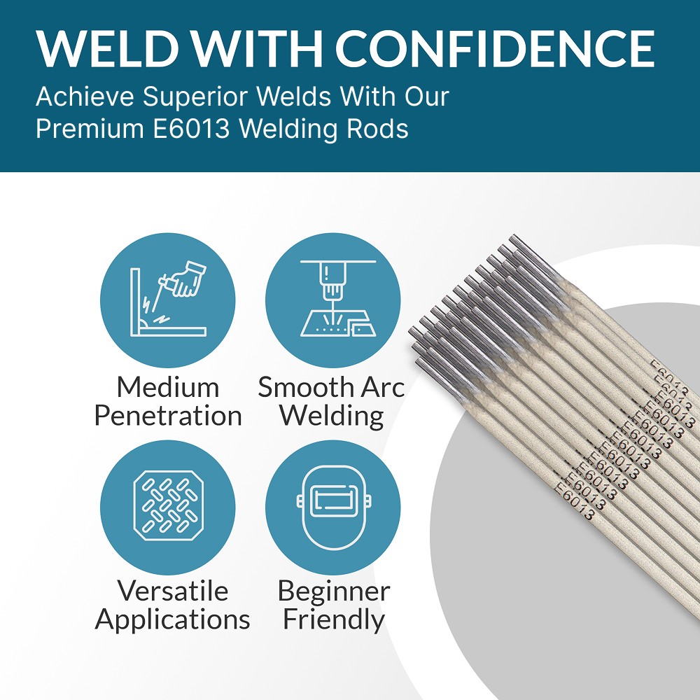 E6013 Welding Rod 3/32″ 10LB – Carbon Steel Welding – 770469, H117119-RDP, 30301