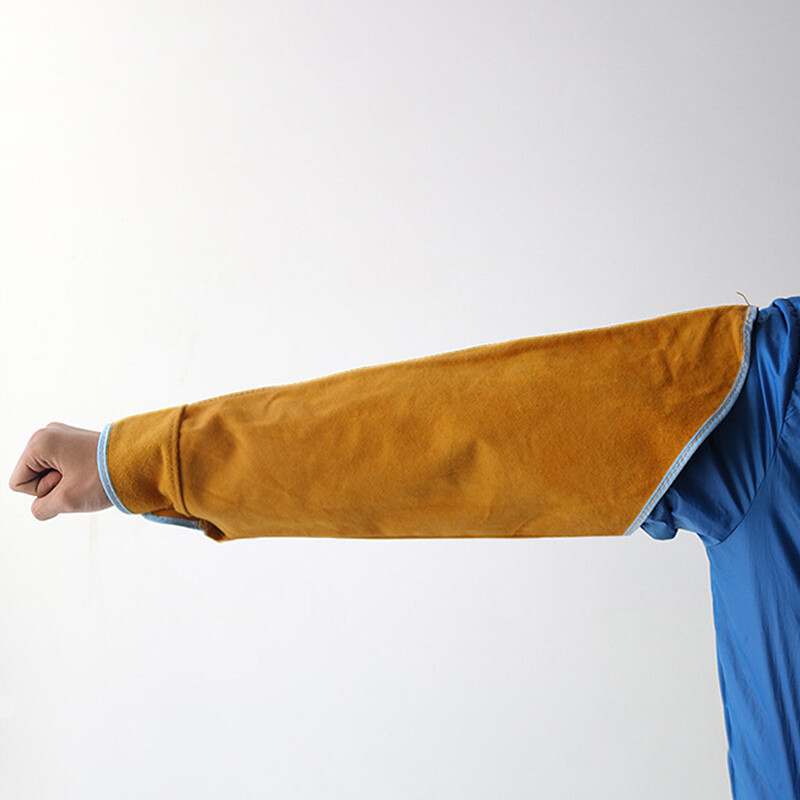 Cowhide Leather Welding Sleeves Cowhide Welders Arm Sleeve Heat Insulation new