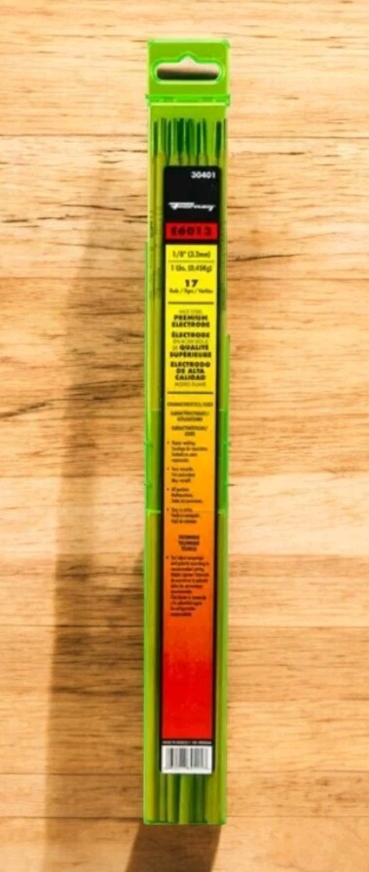 Forney 1/8″ D X 15.2″ L E6013 Mild Steel Welding Electrodes 83000 psi 1 lb