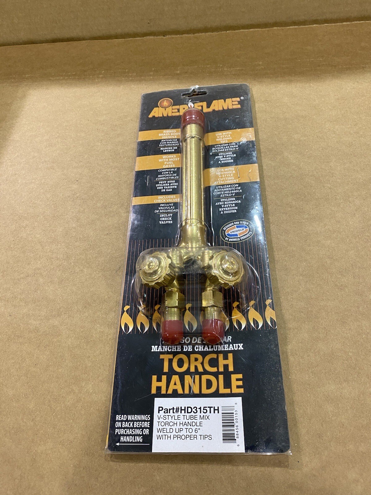 AMERIFLAME ~ HD315TH ~ Heavy Duty Torch Handle ~ Uniweld Product