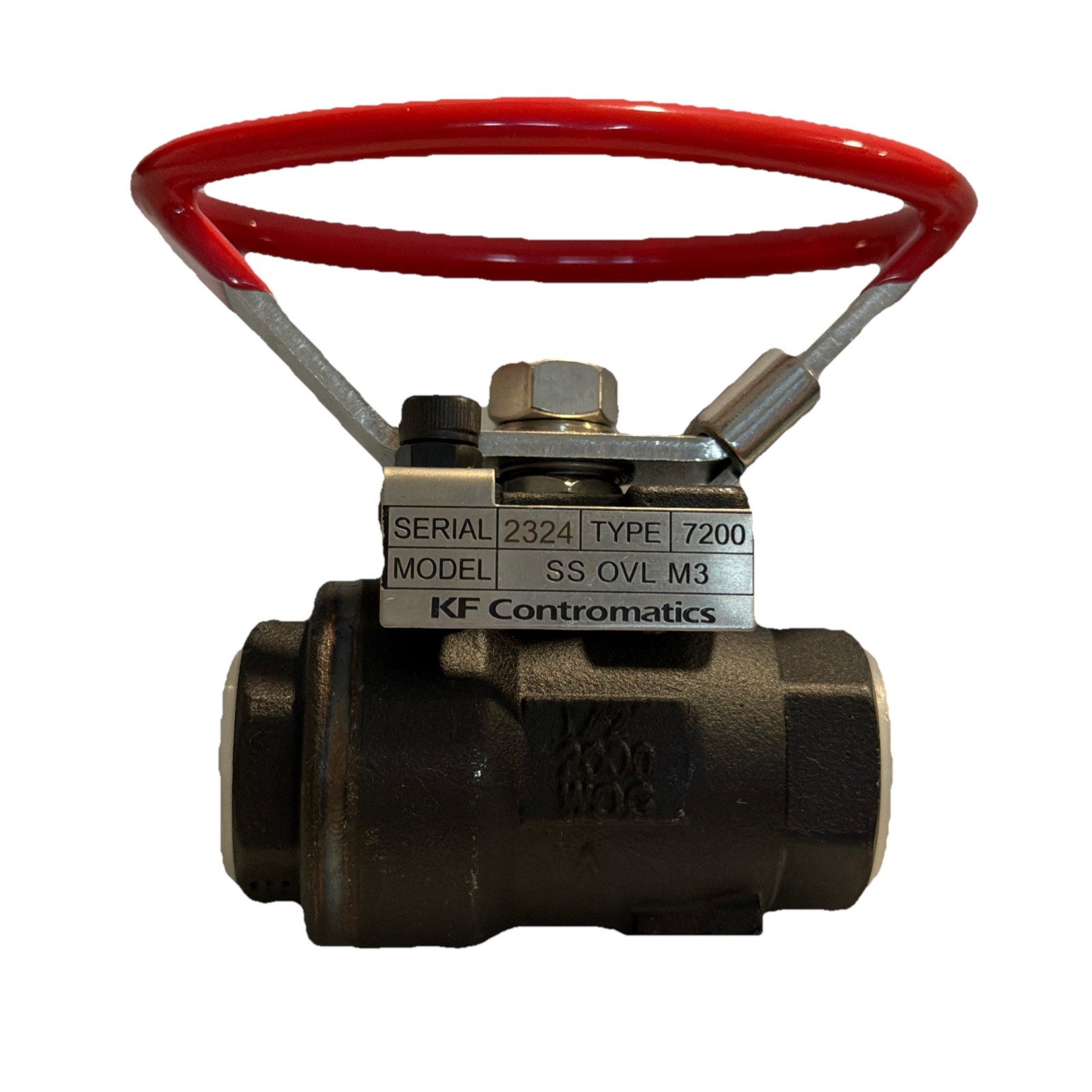 KF Contromatics Gas Ball Valve 1/2” 2000 WOG SS Type 7200 *NEW* Fast Shipping