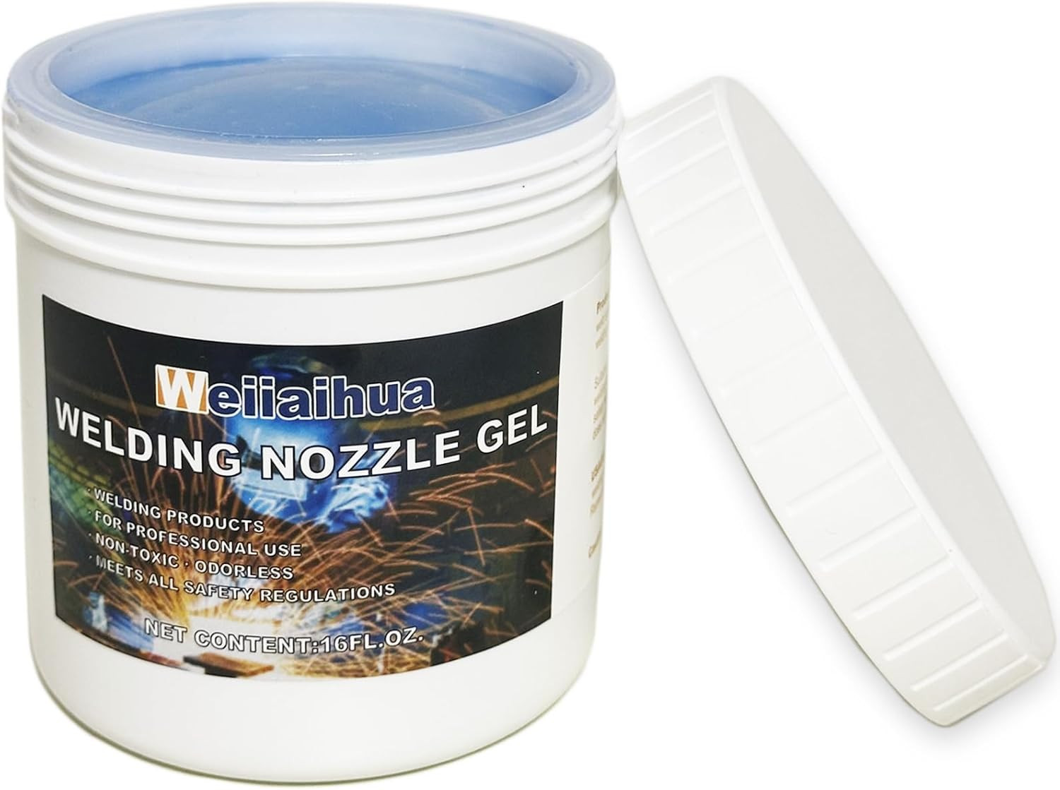 Anti-Spatter Welding Nozzle Gel, Non-Flammable Tip Cleaner for Mig Torch and Con