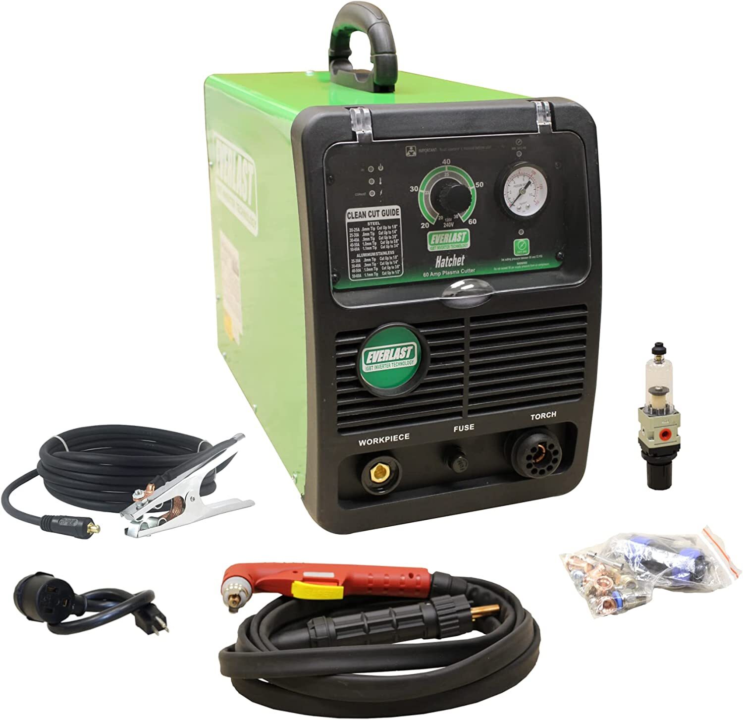 2022 Everlast HATCHET 60 110v/220v 60 Inverter plasma cutter