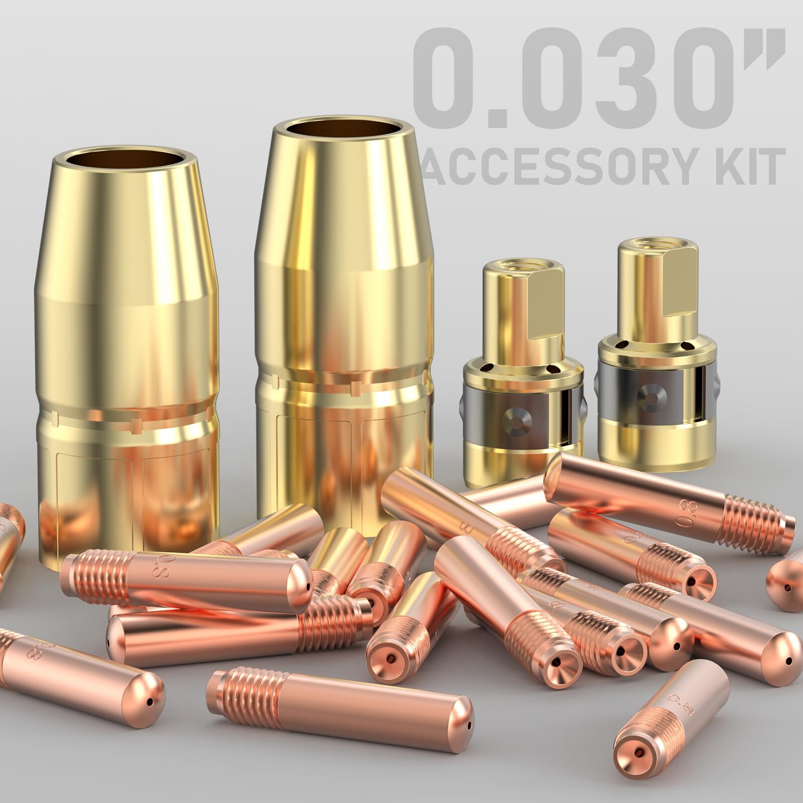 Mig Welding Gun Accessory Kit .030″ Tipnozzlediffusers For Miller Millermatic M1