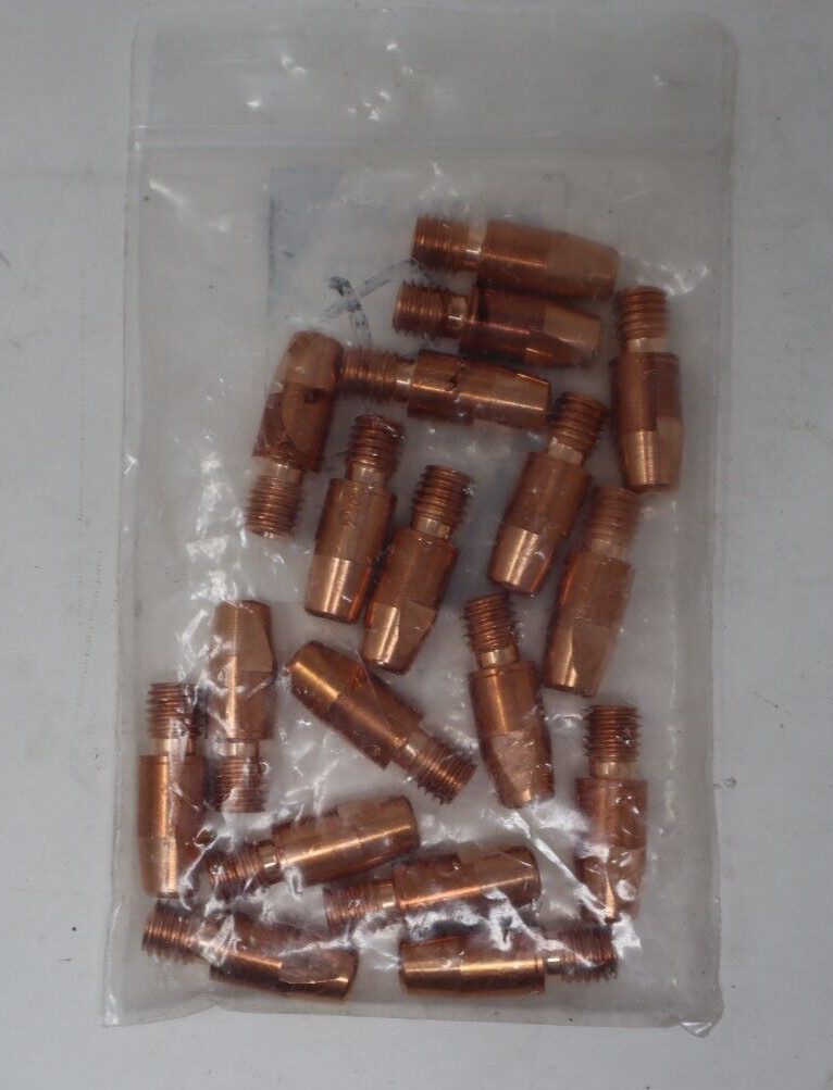 Lot of 18 Radnor MIG Products 140.0547 Contact Tip Binzel Style .052″ 1.3mm M10