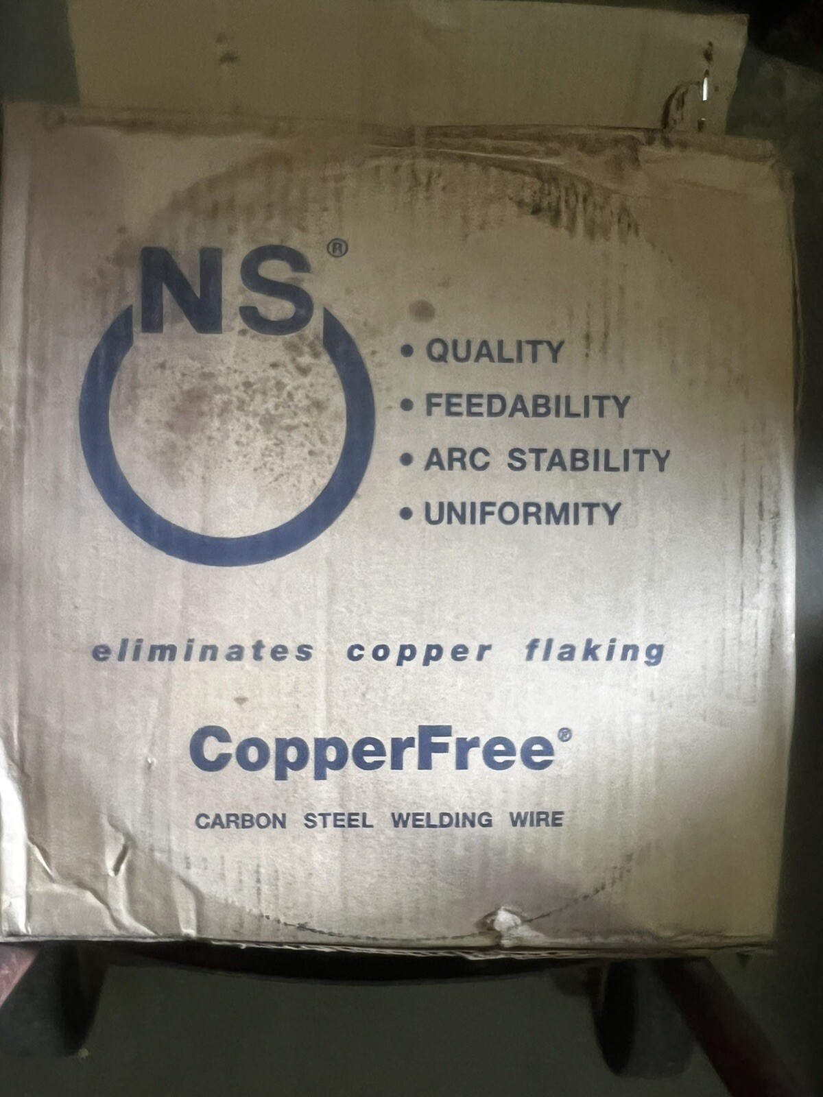 NATIONAL STANDARD 0.520 COPPER FREE WELDING WIRE NS-102- CF 60 LB. SPOOL