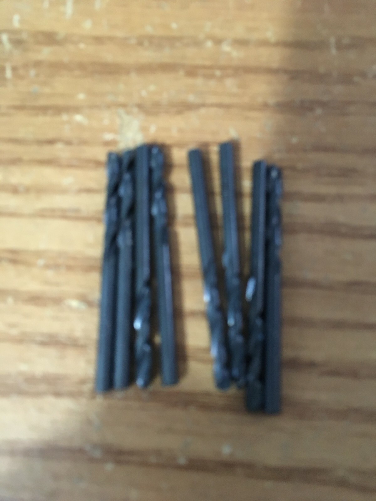 (8) #30 HSS 135° Split Point Black Oxide Finish Heavy Duty Screw Machine Drill