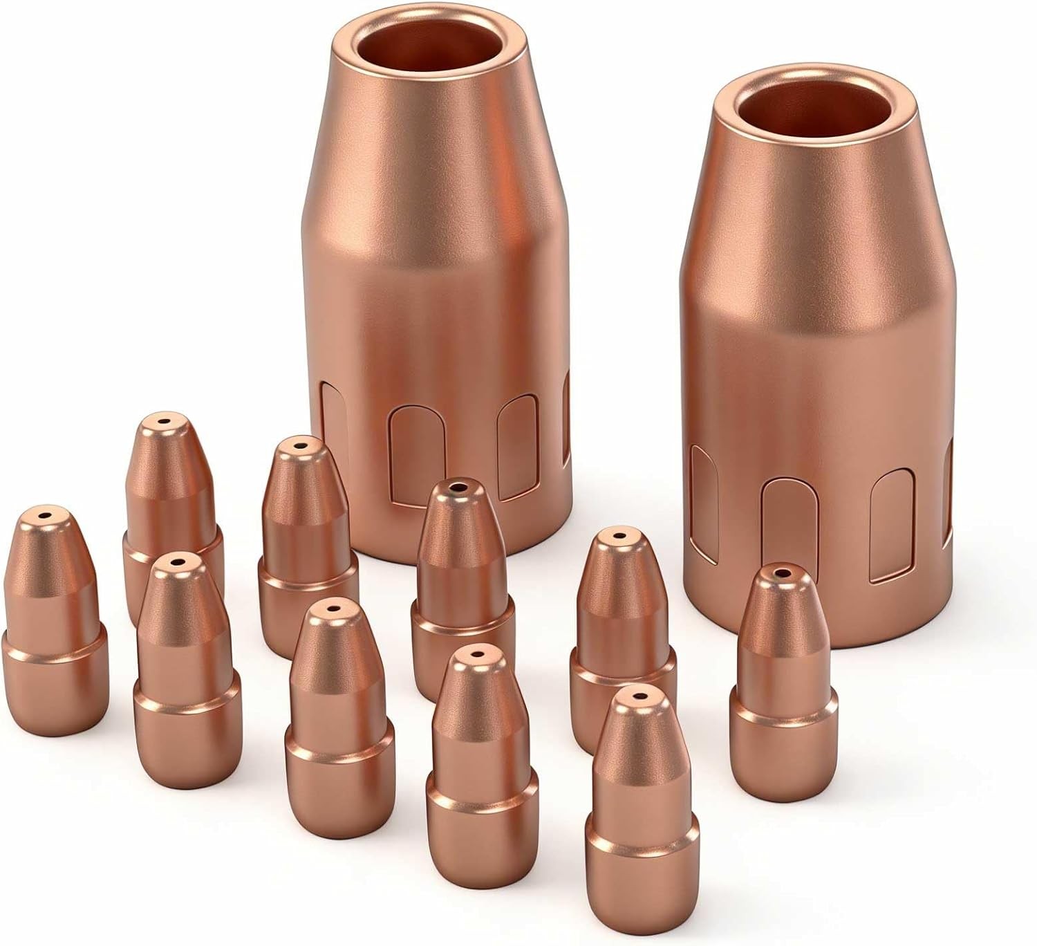 12pk Mig Gun kits Contact tip VNS50F Nozzle for Tweco Fusion 140 180 220 250